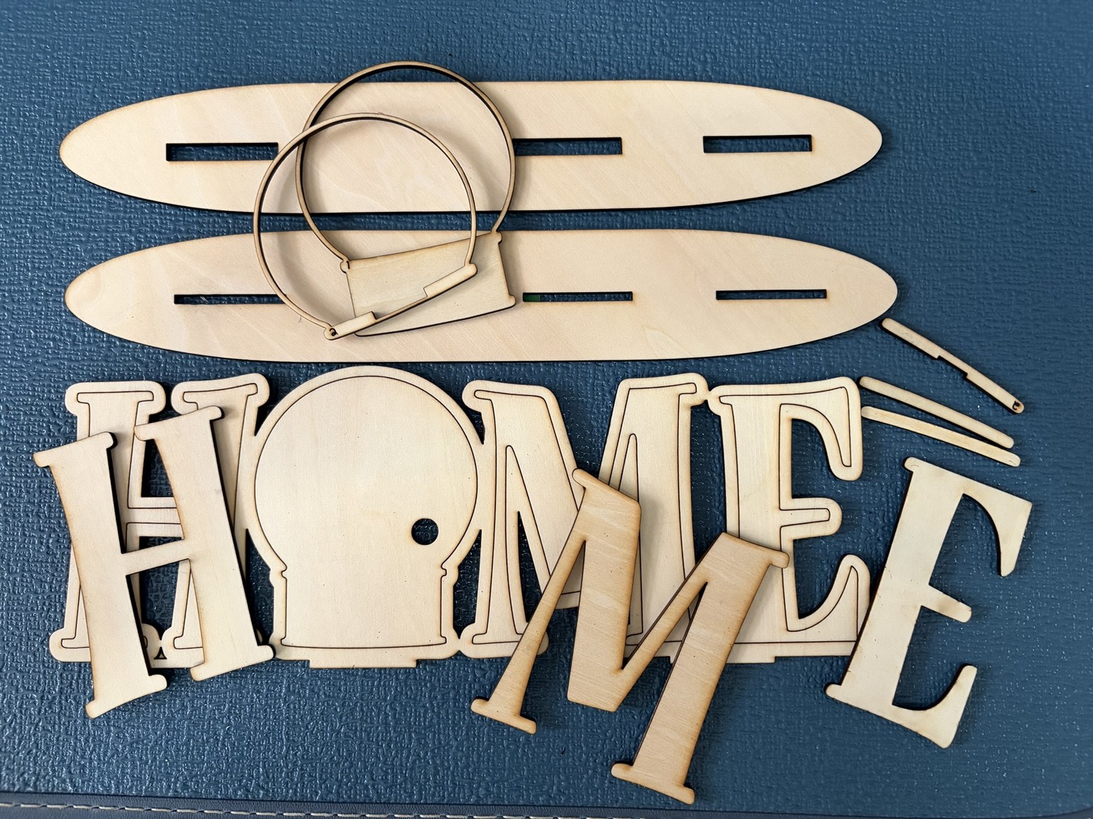 Mini HOME Sign — unfinished