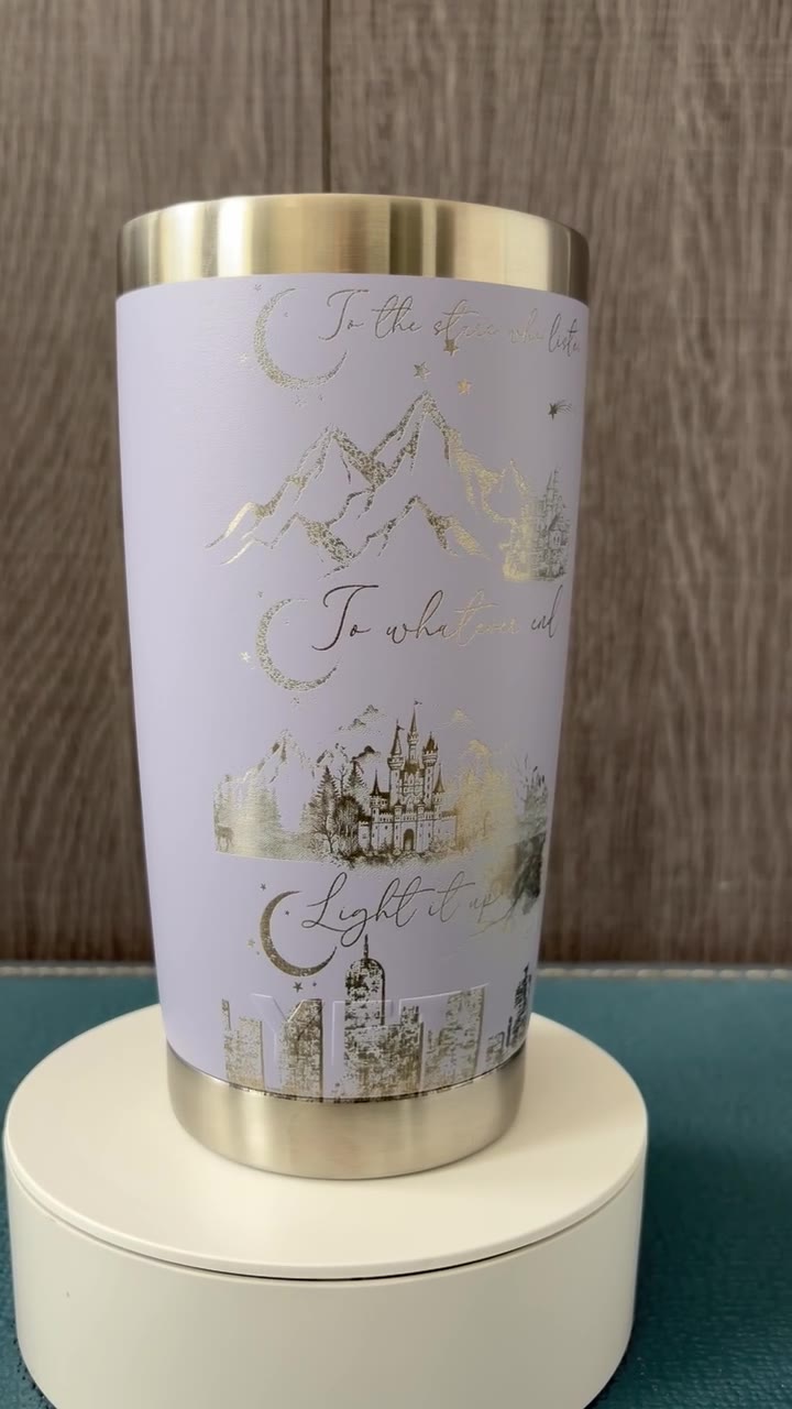 Custom engraved Timber & Tumbler tumbler